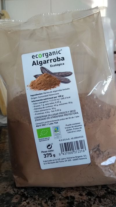 Harina de algarroba tostada Harina de algarroba tostada