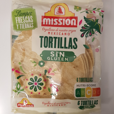 Tortillas sin gluten Tortillas sin gluten