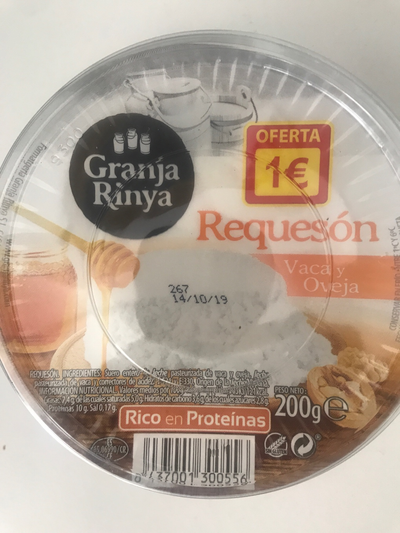 Requesón vaca y oveja Requesón vaca y oveja