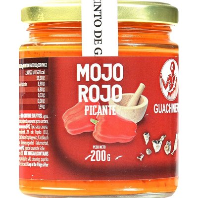 MOJO ROJO PICANTE FRASCO 235 ML MOJO ROJO PICANTE FRASCO 235 ML
