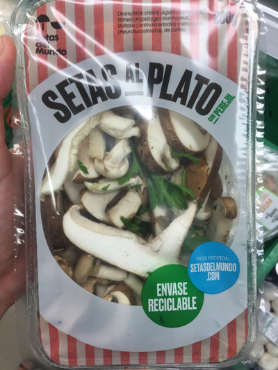 Setas al plato Setas al plato