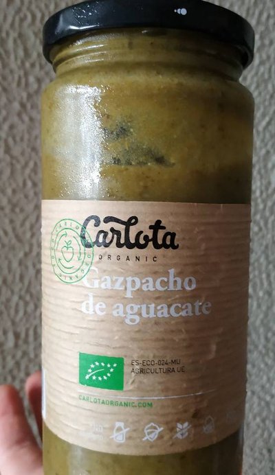 Gazpacho de aguacate Gazpacho de aguacate