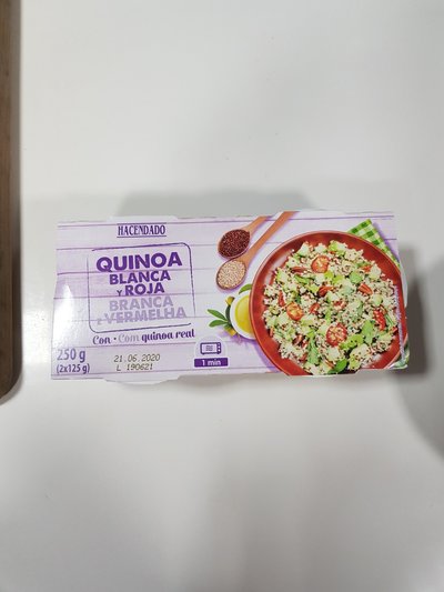 Quinoa blanca y roja Quinoa blanca y roja