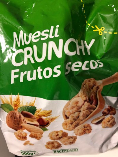 Muesli con frutos secos Muesli con frutos secos