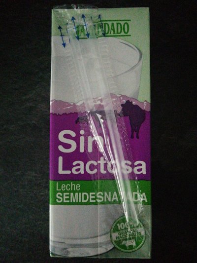 Leche desnatada sin lactosa Leche desnatada sin lactosa