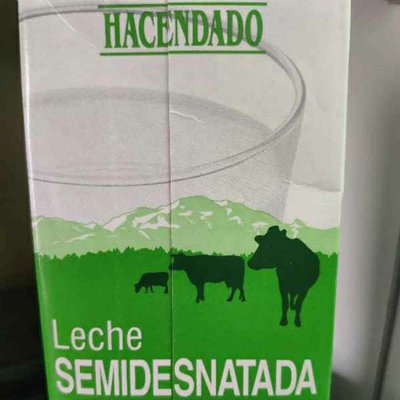 Leche semidesnatada Leche semidesnatada
