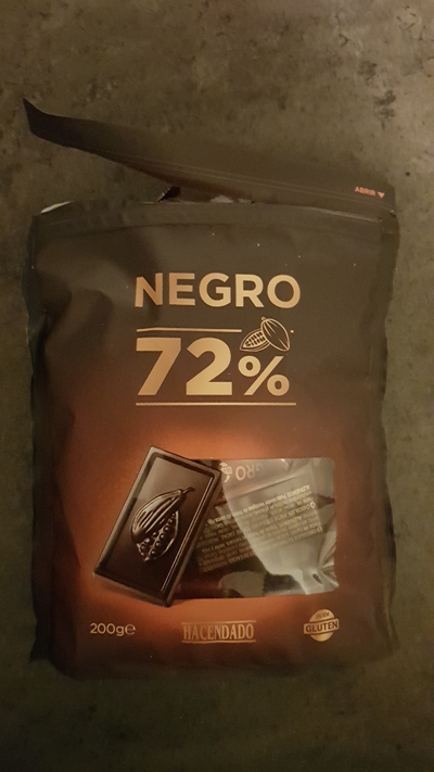 Chocolate negro 72% Chocolate negro 72%