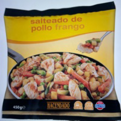 Salteado de pollo Salteado de pollo