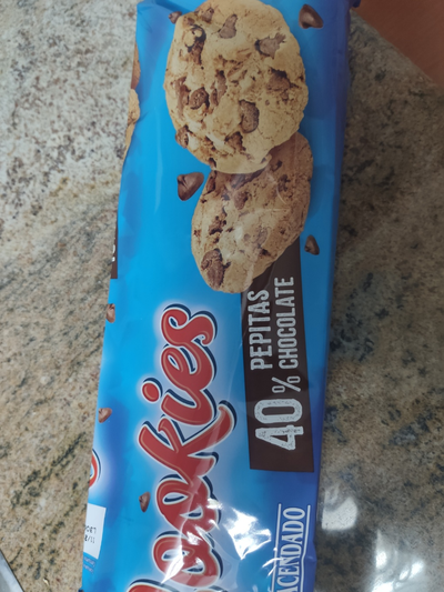 Galletas con pepitas de chocolate Galletas con pepitas de chocolate