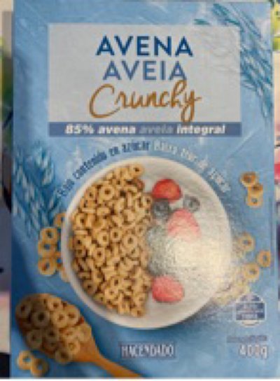 Copos de avena crunchy