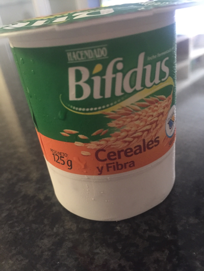 Yogur Bifidus cereales y fibra Yogur Bifidus cereales y fibra