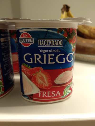 Yogur griego de fresa Yogur griego de fresa