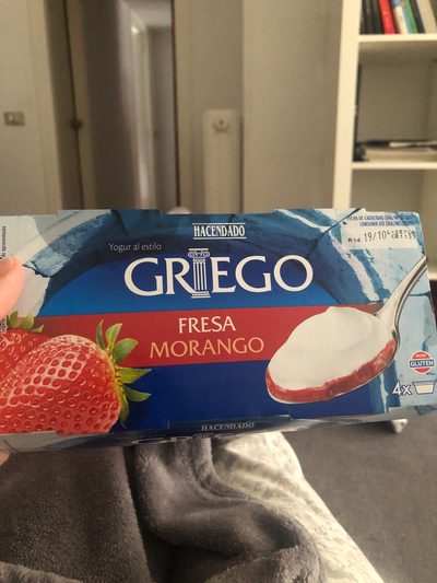 Yogur griego fresa Yogur griego fresa