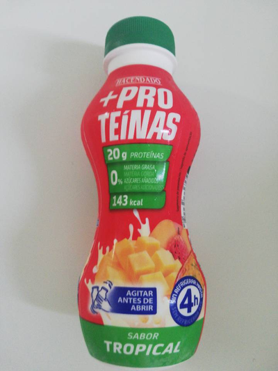 + Proteínas sabor tropical + Proteínas sabor tropical
