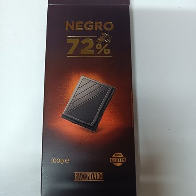 Chocolate negro 72% Chocolate negro 72%