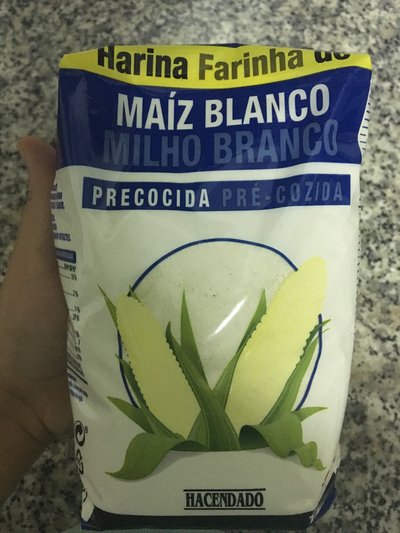 Harina de maíz blanco Harina de maíz blanco