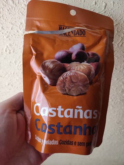 Castañas cocidas y peladas Castañas cocidas y peladas