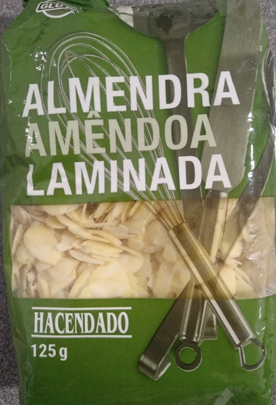Almendra laminada Almendra laminada