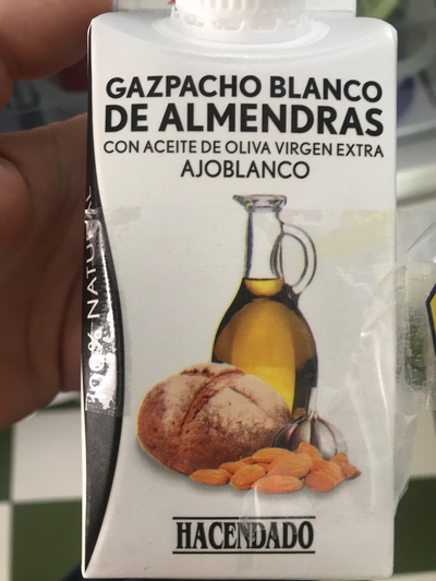 Gazpacho blanco de almendras Gazpacho blanco de almendras