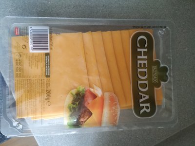 Queso Cheddar en lonchas Queso Cheddar en lonchas
