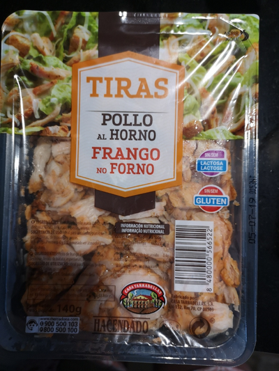 Tiras de pollo al horno Tiras de pollo al horno