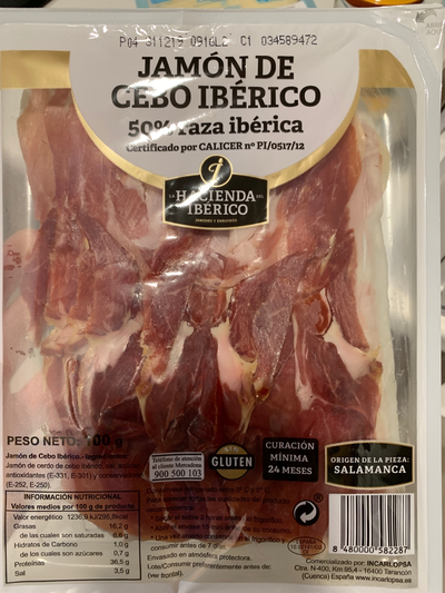 Jamón de cebo ibérico Jamón de cebo ibérico