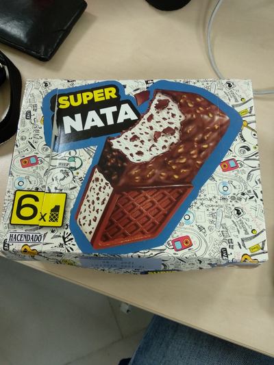 Helado de nata Helado de nata