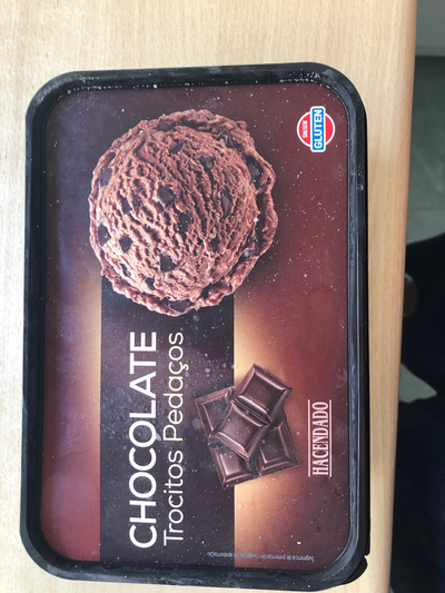Helado de chocolate Helado de chocolate