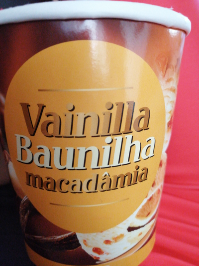 Helado vainilla macadamia Helado vainilla macadamia