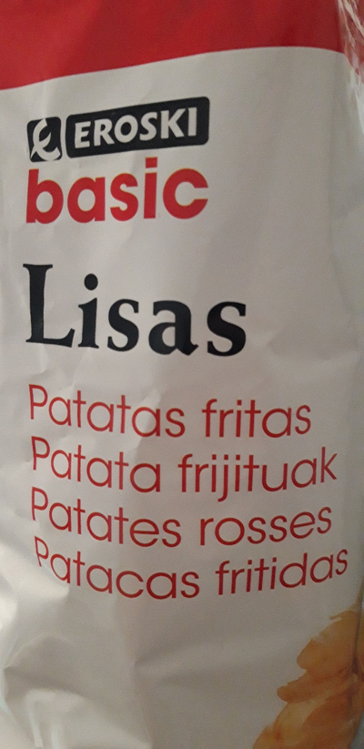 Patatas fritas lisas Patatas fritas lisas