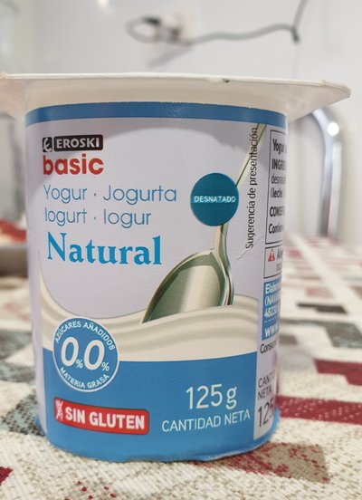 Yogur natural Yogur natural