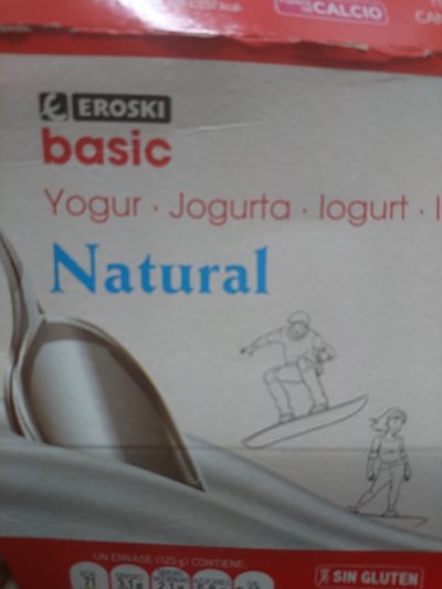 Yogur natural Yogur natural