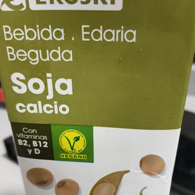 Bebida Soja calcio Bebida Soja calcio