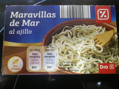 Gulas de mar al ajillo Gulas de mar al ajillo