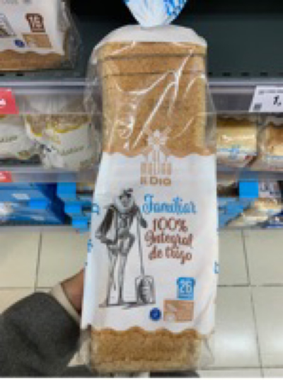 Pan de molde integral familiar Pan de molde integral familiar