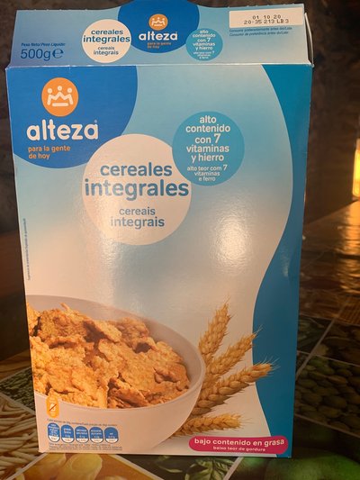 Cereales integrales Cereales integrales