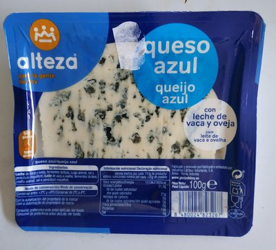 Queso azul con leche de vaca y oveja Queso azul con leche de vaca y oveja