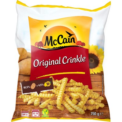 Patatas rizadas congeladas Patatas rizadas congeladas