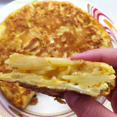 Tortilla clásica de patata