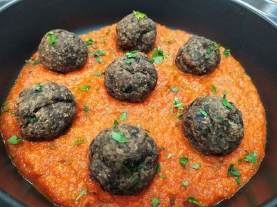 Albóndigas de berenjena