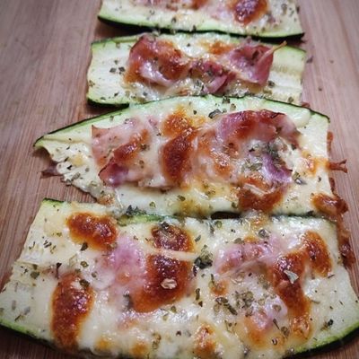 Láminas de calabacín gratinadas 🥒