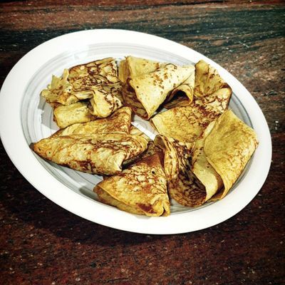 Tortitas de avena y platano