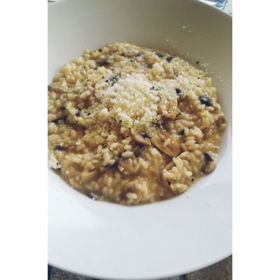 Risotto de champiñones 🍄