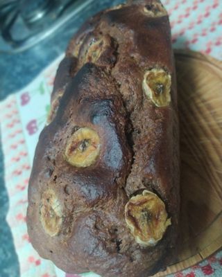 Banana bread de chocolate