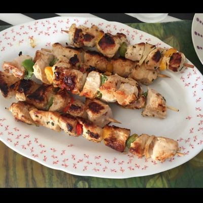 Pinchitos/Brochetas de pollo realfooder