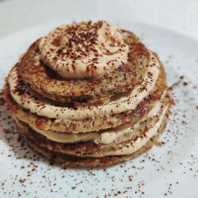 Tortitas de plátano y avena