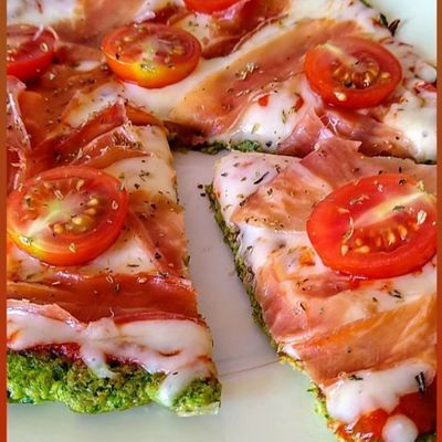 Pizza de brócoli 