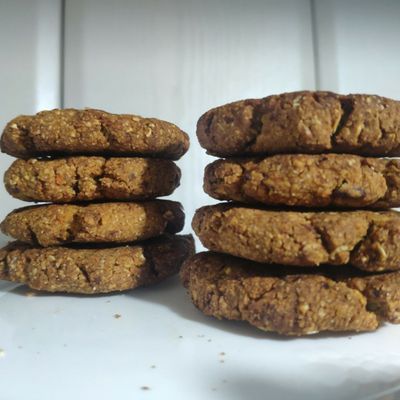 Galletas avena, arroz & zanahoria🥕