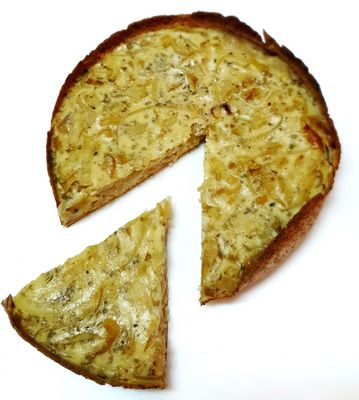 Quiche de cebolla