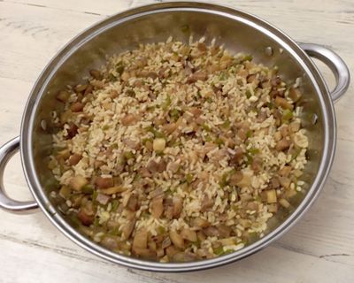 Arroz con verduras tika mashala